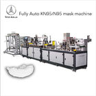 آلة صنع قناع Kn95 متعددة الطبقات يمكن التخلص منها 50 قطعة / دقيقة
