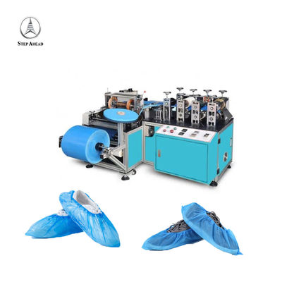 آلة تصنيع غطاء الحذاء غير المنسوج CE 180 قطعة / دقيقة لمعدات الحماية الشخصية